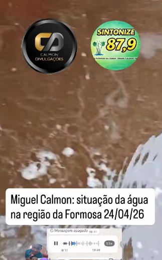 Miguel Calmon: problemas de qualidade da água na Formosa
