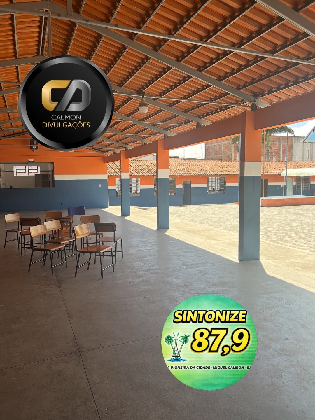 Visita ao Colégio Municipal de Ensino Fundamental II Clariezer Vicente dos Anjos, em Miguel Calmon 07/04/26