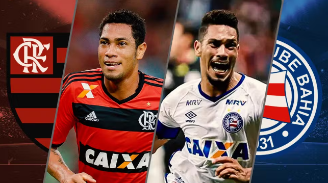 Confronto entre Flamengo e Bahia pela Série A neste domingo 19/04/2026