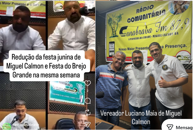 Vereador Luciano Silva Maia aborda temas atuais de Miguel Calmon em participação no Jornal Tribuna Livre