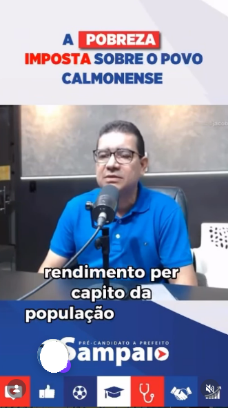 Sampaio falou sobre a pobreza de Miguel Calmon em 2024 como pré-candidato